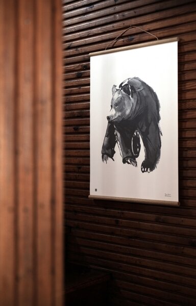 Teemu Järvi Plakát Gentle Bear 50x70