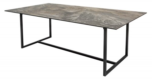 Taupe keramický stůl Symbiose 200 cm