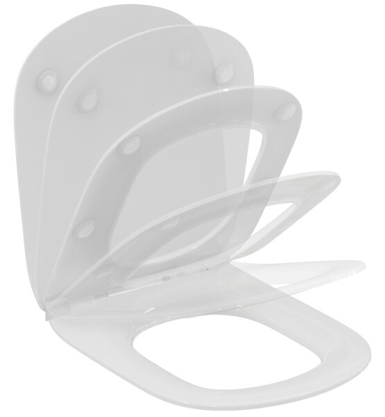 Ideal Standard T552201 - Záchodové prkénko SoftClose TESI bílá