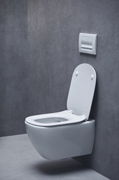 Ideal Standard T552201 - Záchodové prkénko SoftClose TESI bílá