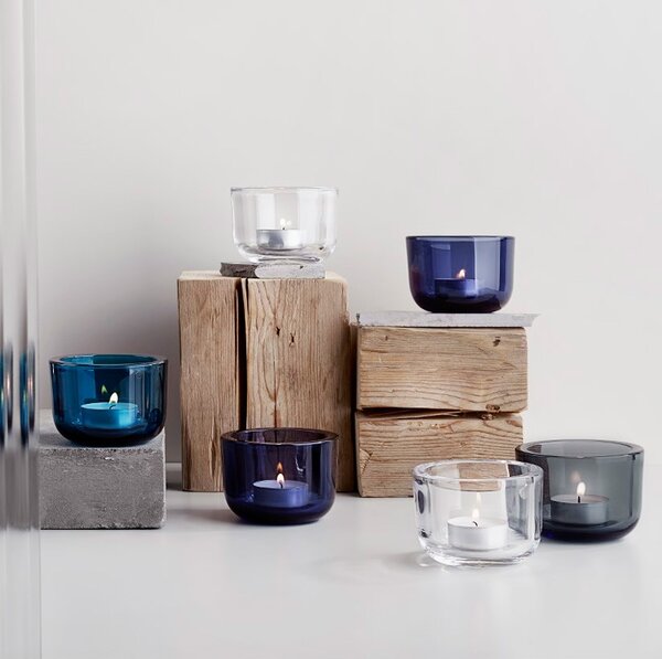 Iittala Svícen Valkea, šedý