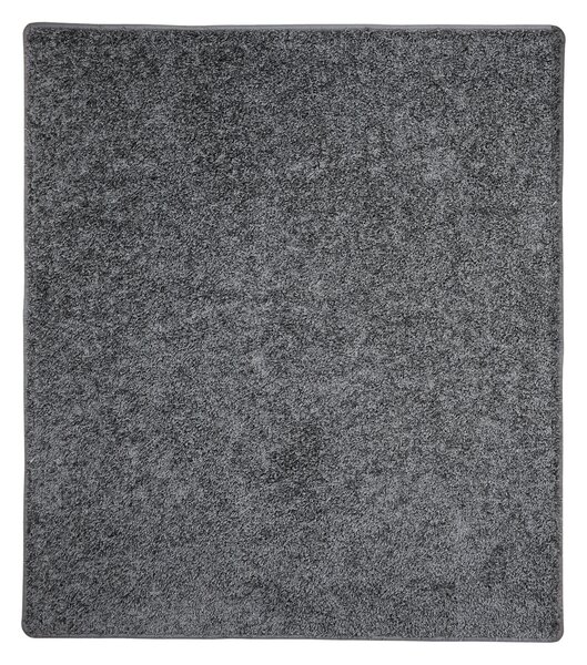 Vopi koberce Kusový koberec Color Shaggy šedý čtverec - 100x100 cm
