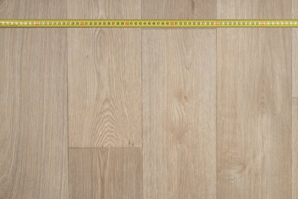 Tarkett, PVC podlaha - lino AladinTex Home Swan Dark beige, na míru, šíře 4m, béžová, pěna, dětský pokoj