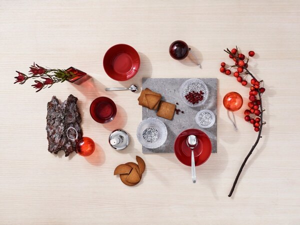 Iittala Vánoční ozdoby 5ks, velké / červené