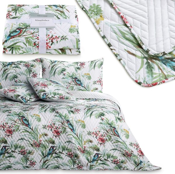 AmeliaHome Oboustranný přehoz na postel Kingfisher 170x210 cm vícebarevný