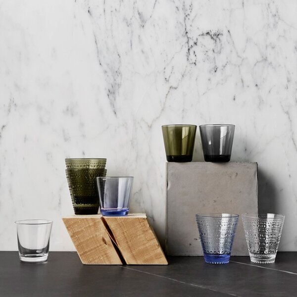 Iittala Sklenice Kastehelmi 0,3l, 2ks, modré aqua