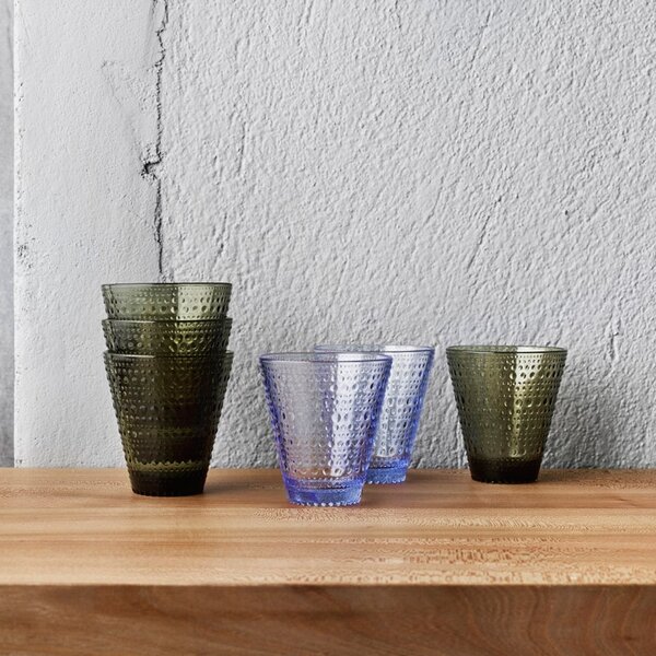 Iittala Sklenice Kastehelmi 0,3l, 2ks, modré aqua