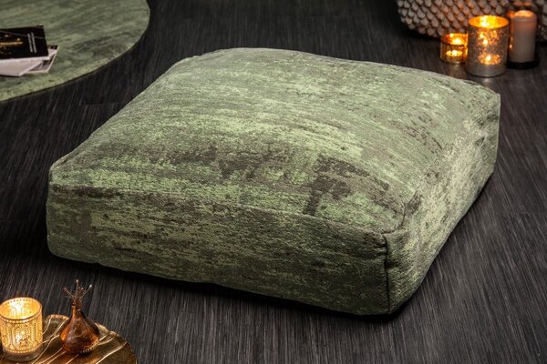Podlahový polštář MODER ART 70 CM zelený Nábytek | Doplňkový nábytek | Taburety