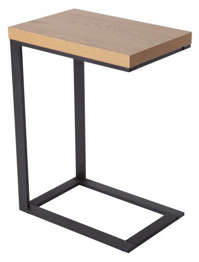Notebook stolek LOFT 45 CM dubový vzhled Nábytek | Doplňkový nábytek | Odkládací stolky