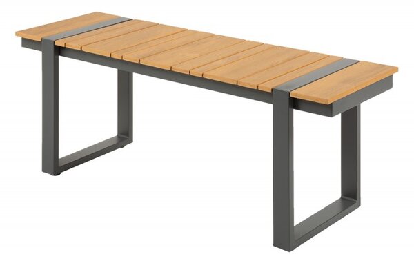 Zahradní stolová lavice TAMPA 123 CM polywood Exteriér | Zahradní lavice