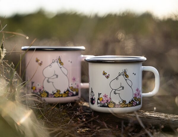 Muurla Hrnek Moomin Hug 0,25l, bílý