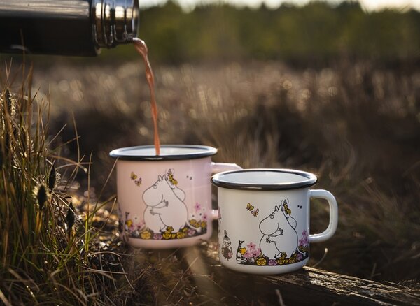 Muurla Hrnek Moomin Hug 0,25l, bílý