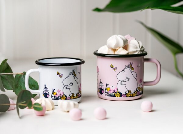 Muurla Hrnek Moomin Hug 0,25l, bílý