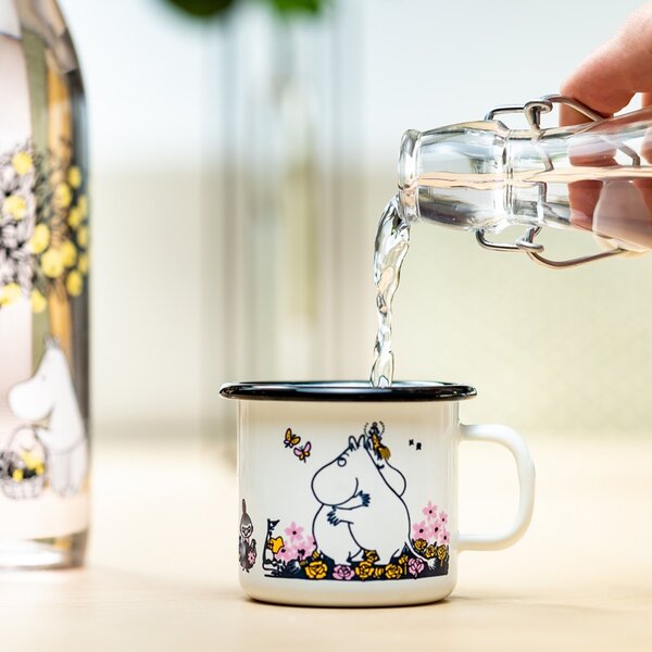 Muurla Hrnek Moomin Hug 0,25l, bílý