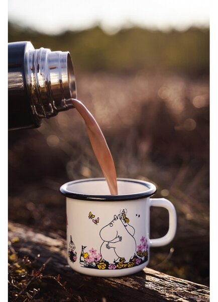 Muurla Hrnek Moomin Hug 0,25l, bílý