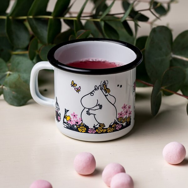 Muurla Hrnek Moomin Hug 0,25l, bílý