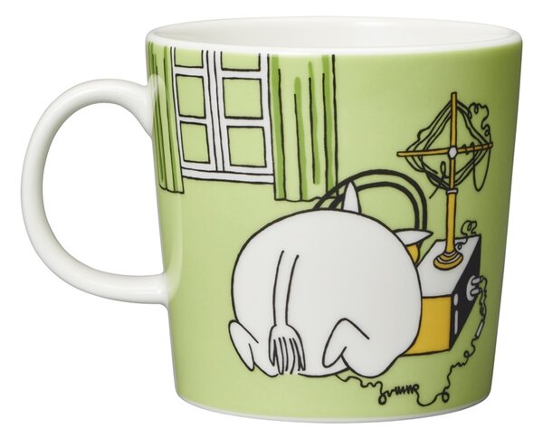 Arabia Hrnek Moomintroll 0,3l, zelený