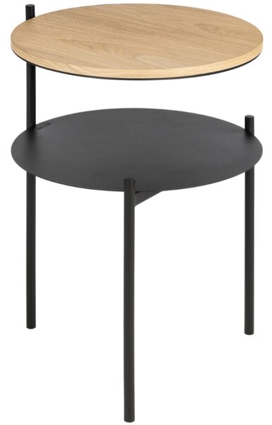 Noo.ma Dubový odkládací stolek Tu 40 cm