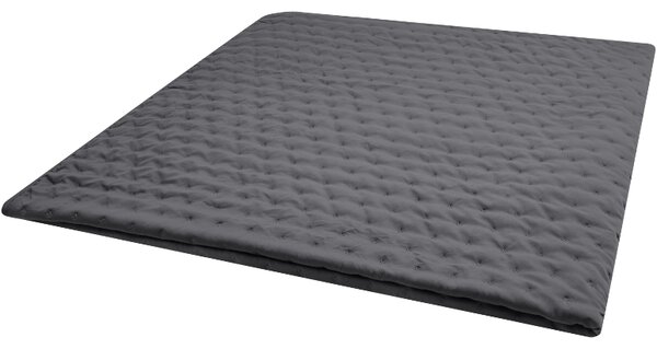 Livarno® Přehoz na postel, 200 x 220 cm (šedá) (100411266001)