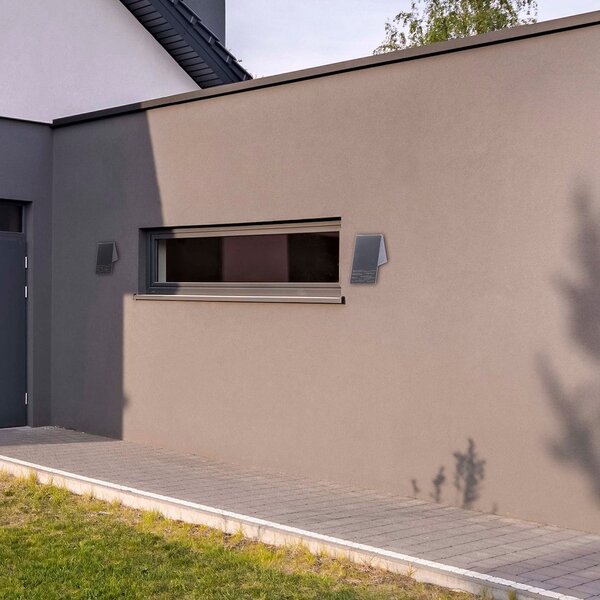 Exteriérové ​​nástěnné LED svítidlo Line, 1x LED 10w, tmavě šedá