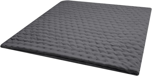 Livarno® Přehoz na postel, 200 x 220 cm (šedá) (100411266001)