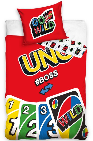 Bavlněné povlečení Karetní hra UNO Wild