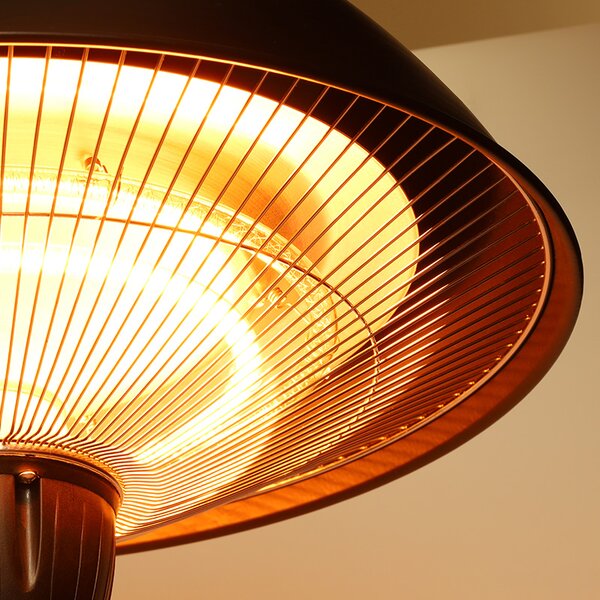 SOLIGHT Závěsný infrazářič na terasu 2000W