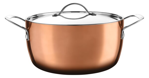 Silvercrest® Hrnec s měděnou povrchovou úpravou Premium, Ø 24 cm (100410682)