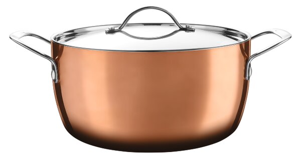 Silvercrest® Hrnec s měděnou povrchovou úpravou Premium, Ø 24 cm (100410682)