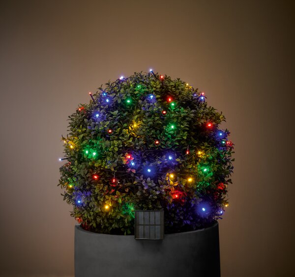 Livarno® Solární světelný LED řetěz, 100 LED (barevná) (100412066003)