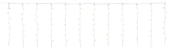 Livarno® Světelný LED závěs / světelná LED síť (světelný závěs - teplá bílá) (100411360001)