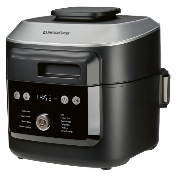 Silvercrest® Parní hrnec a horkovzdušná fritéza 2v1 Shfd 1760 A1 (100412146)