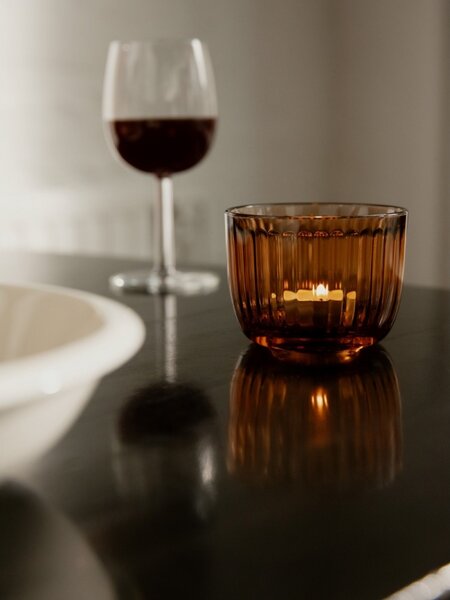 Iittala Svícen Raami 9cm, oranžový seville