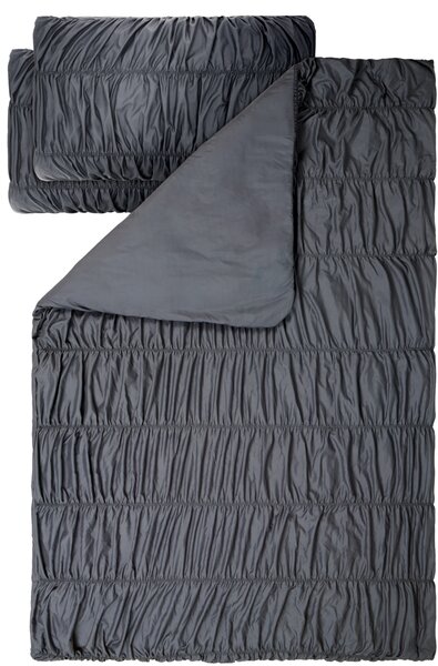 Livarno® Ložní povlečení z mikrovláknitého saténu, 200 x 220 cm, 70 x 90 cm (antracitová) (100411729003)
