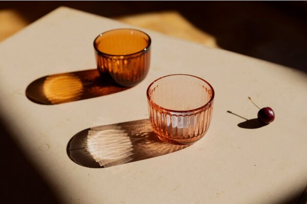 Iittala Svícen Raami 9cm, oranžový seville
