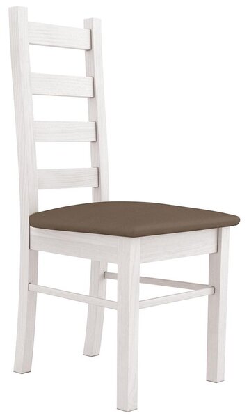 ROYAL r | jídelní židle KRZ6 | masiv | hnědý sedák | AKCE