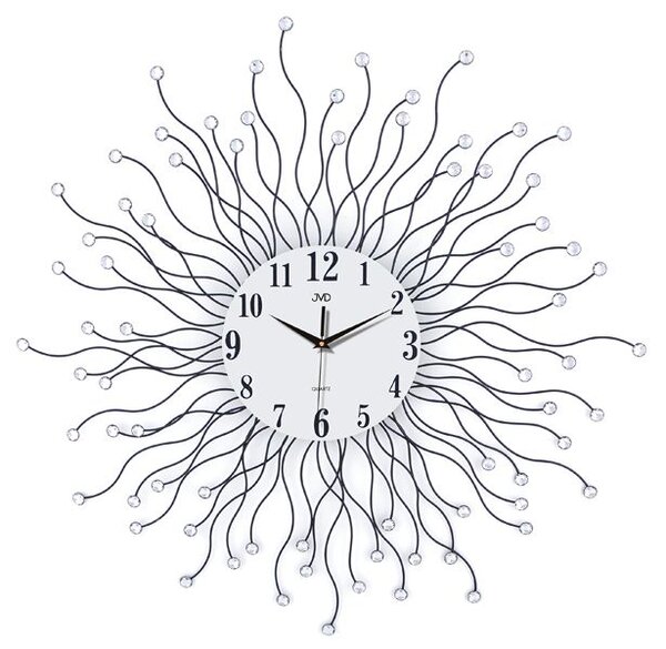 Luxusní kovové obrovské nástěnné designové hodiny JVD HJ19 pr. 78cm (POŠTOVNÉ ZDARMA!!)