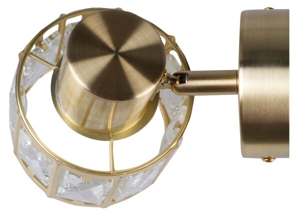 Nástěnná lampa ZAHARA 1xE27/10W/230V zlatá