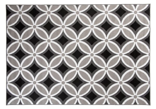 Makro Abra Kusový koberec moderní MAYA Z898A šedý Rozměr: 80x150 cm