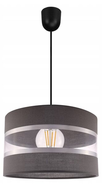 Závěsné svítidlo Elegance, 1x textilní stínítko (výběr ze 3 barev), (výběr ze 3 barev konstrukce), lp