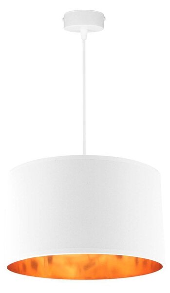 Závěsné svítidlo Shade, 1x textilní stínítko (výběr ze 6 barev), (výběr ze 3 barev konstrukce), (fi 35cm), g