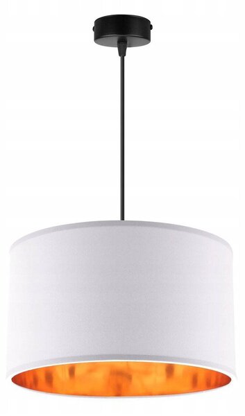 Závěsné svítidlo Shade, 1x textilní stínítko (výběr ze 6 barev), (výběr ze 3 barev konstrukce), (fi 35cm), g