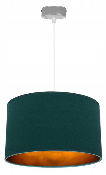 Závěsné svítidlo Shade, 1x textilní stínítko (výběr ze 6 barev), (výběr ze 3 barev konstrukce), (fi 35cm), g