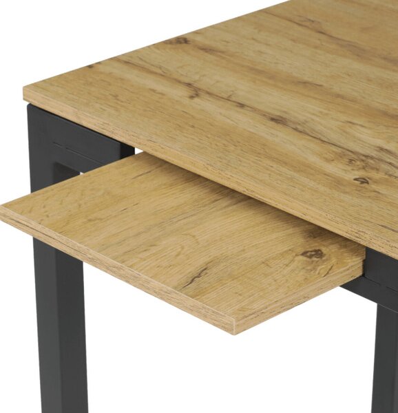 Jídelní rozkládací stůl GDT-206 OAK hnědý
