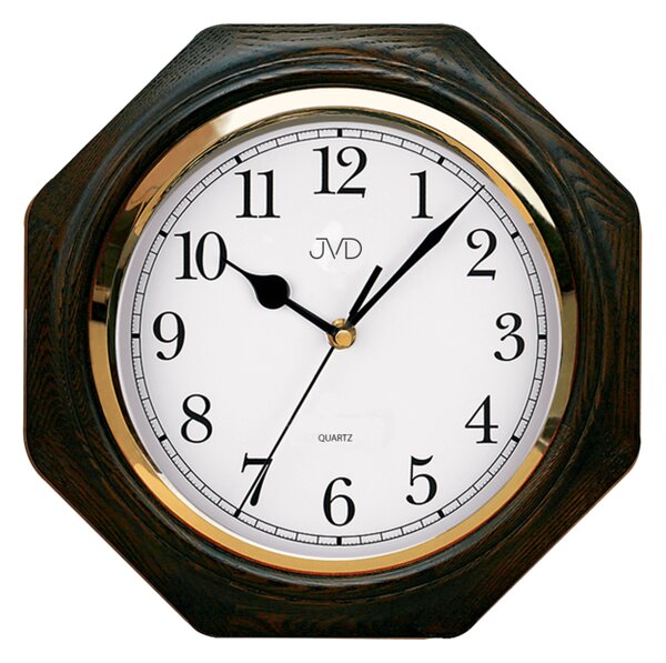 Dřevěné nástěnné hodiny JVD N71.2 1 POSLEDNÍ KUS STAŇKOV