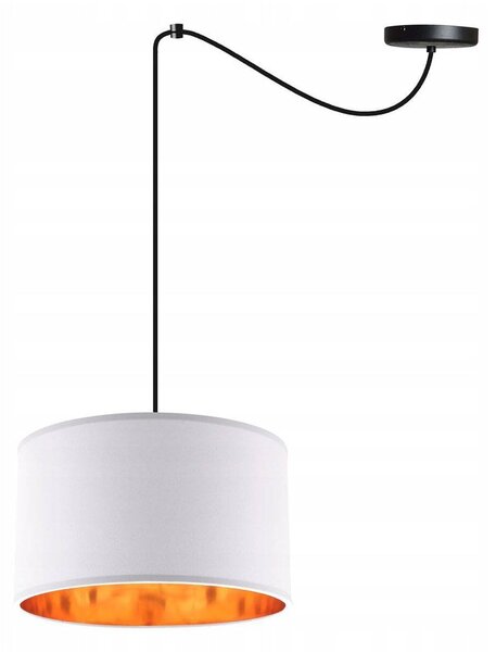 Závěsné svítidlo Shade Spider, 1x textilní stínítko (výběr ze 6 barev), (výběr ze 2 barev konstrukce), g