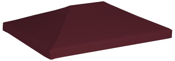 Střecha na altán 310 g/m² 3 x 4 m vínová