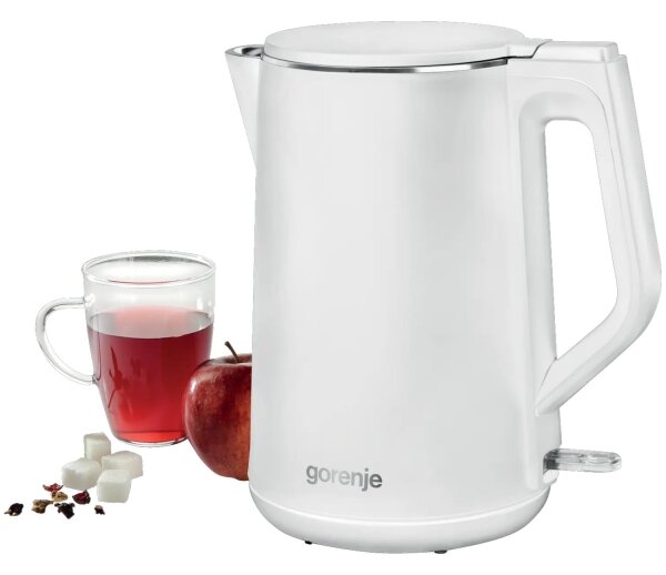 GORENJE K15DWW - Rychlovarná konvice 1,5 l 2200W/230V bílá