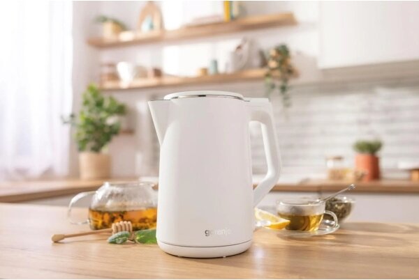 GORENJE K15DWW - Rychlovarná konvice 1,5 l 2200W/230V bílá