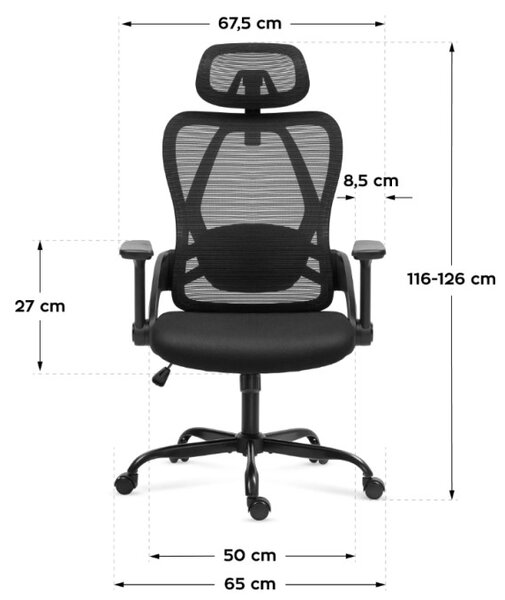 Kancelářská židle Manager 2.9 Grey